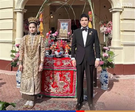 treechada petcharat|Transgender pioneer weds dashing beau in traditional ceremony.